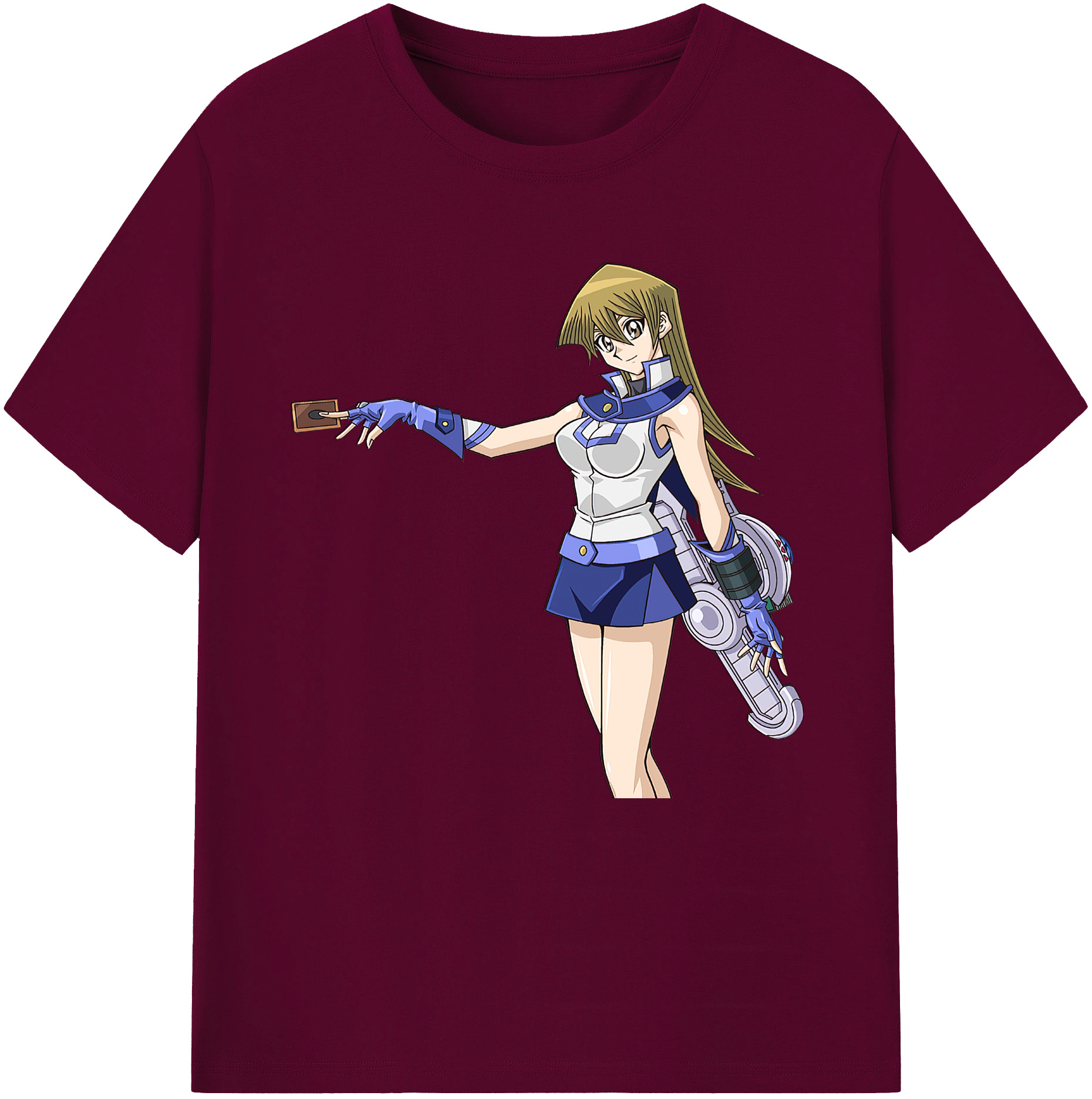 （画像用） 遊☆戯☆王 Yu-Gi-Oh! レディースカジュアルプリントTシャツ（綿100％）